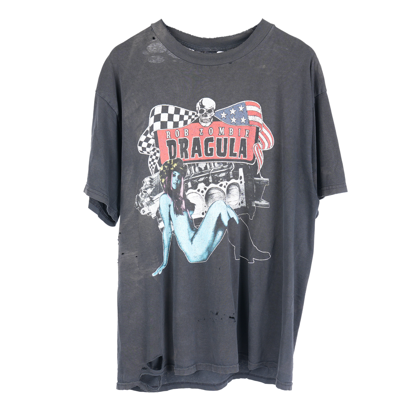 VINTAGE ROB ZOMBIE THRASHED DRAGULA TEE
