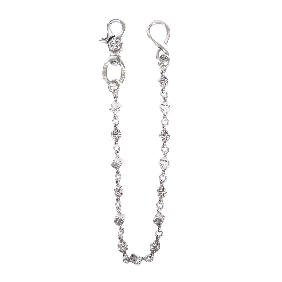 CHROME HEARTS S HOOK DICE WALLET CHAIN