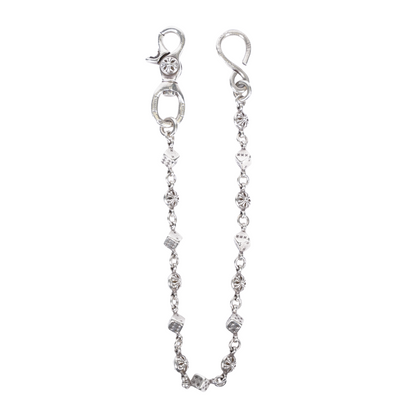CHROME HEARTS S HOOK DICE WALLET CHAIN