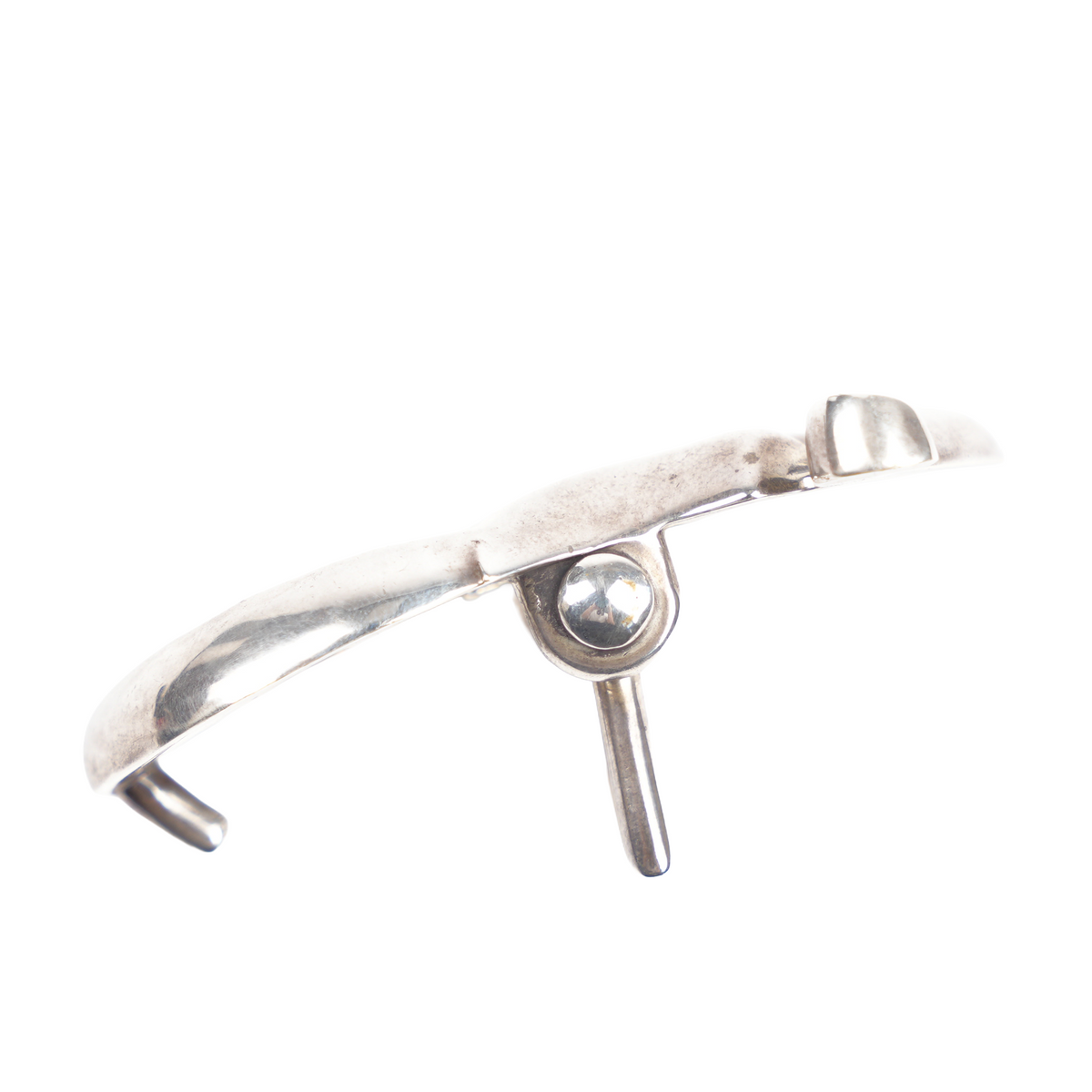 CHROME HEARTS 1 INCH SILVER CH BELT BUCKLE