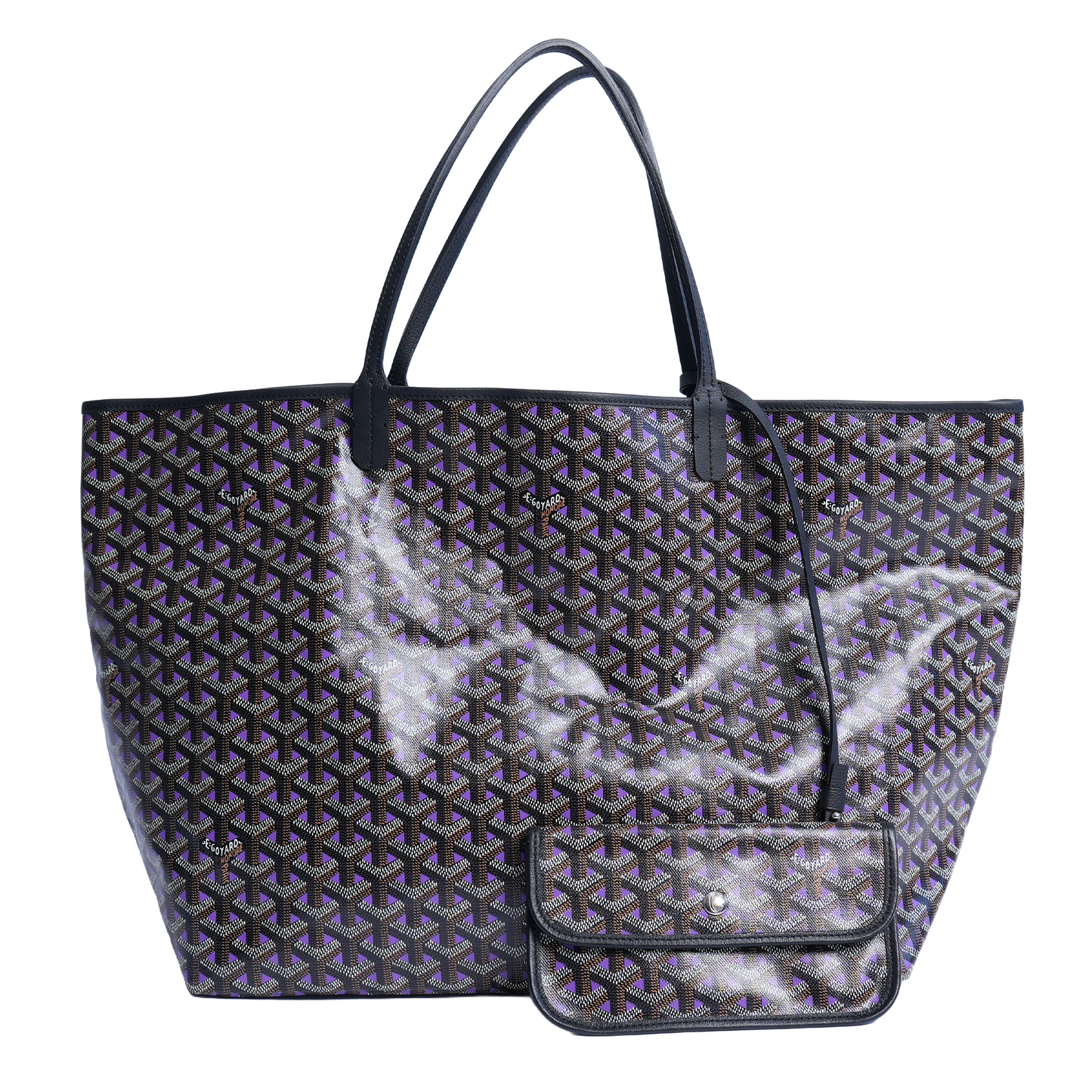 GOYARD PURPLE TOTE