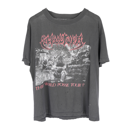 VINTAGE SEPULTURA 1992 THIRD WORLD POSSE TOUR TEE
