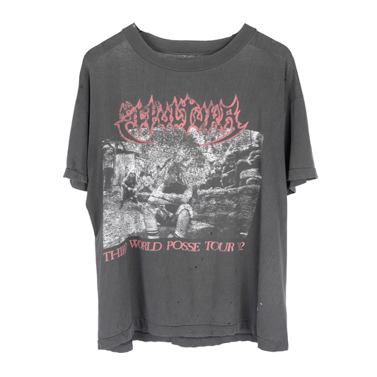 VINTAGE SEPULTURA 1992 THIRD WORLD POSSE TOUR TEE