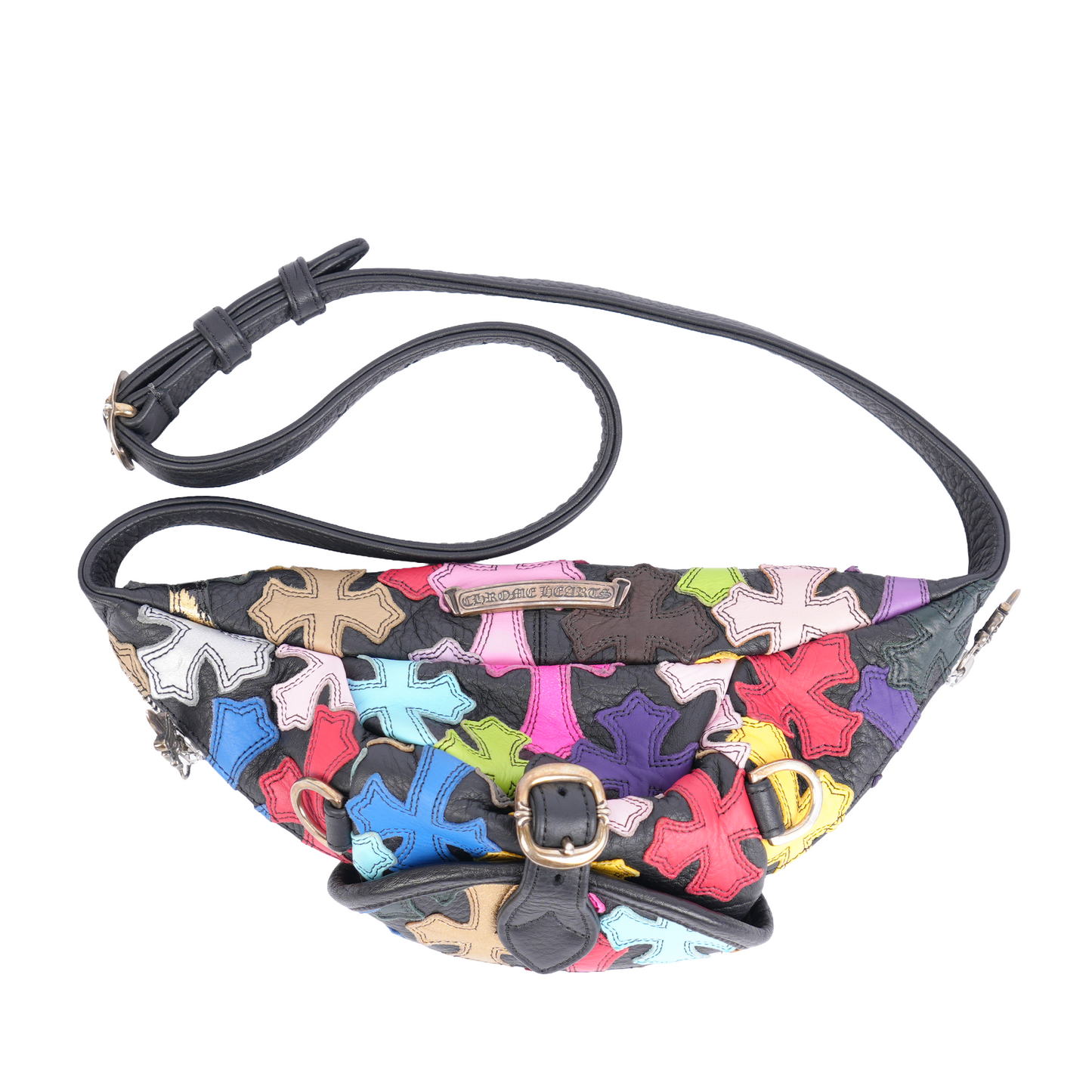 CHROME HEARTS MULTI COLOR PATCH LEATHER SNAT PACK