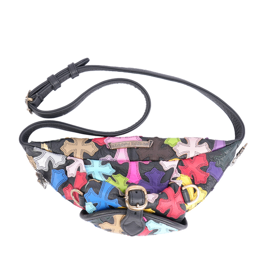 CHROME HEARTS MULTI COLOR PATCH LEATHER SNAT PACK
