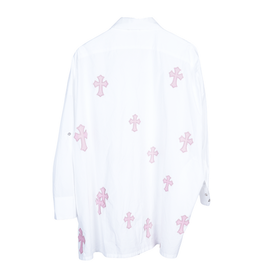 1 OF 1 PINK PATCH MAHAR KITA SHIRT