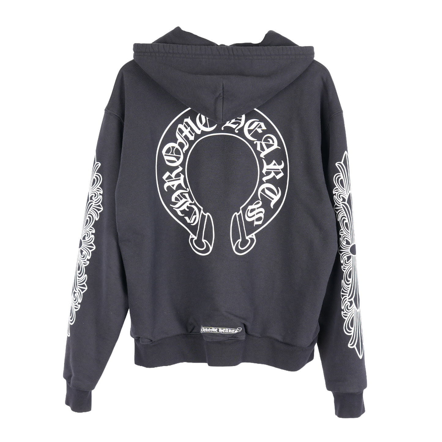 CHROME HEARTS FLORAL THERMAL ZIP UP HOODIE
