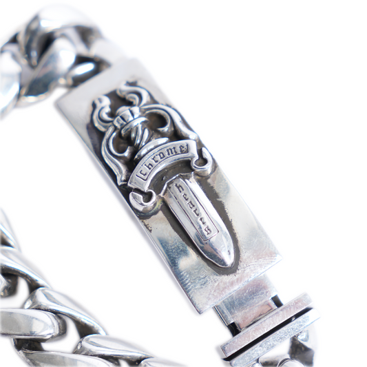 CHROME HEARTS DAGGER ID BRACELET