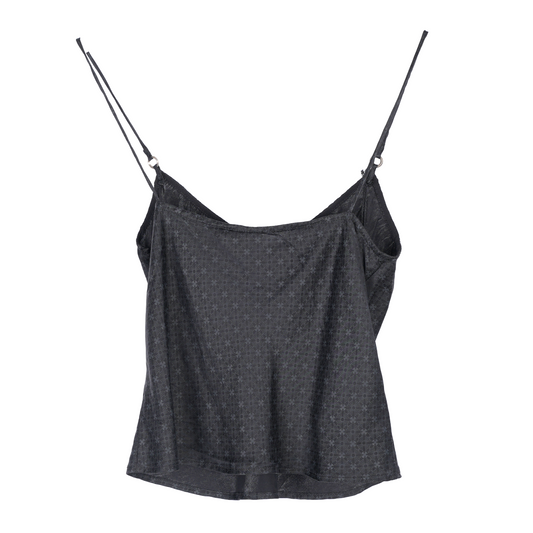 CHROME HEARTS SILK MONOGRAM TANK TOP