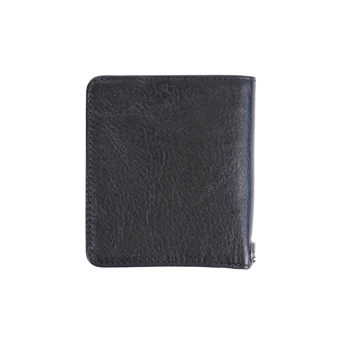CHROME HEARTS Dr Digiacomo BLACK LEATHER CROSS PATCH BIFOLD WALLET