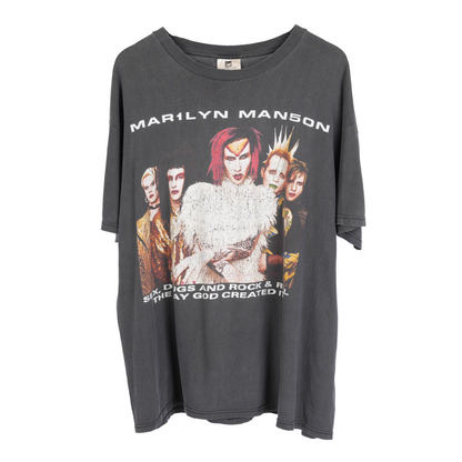 VINTAGE MARILYN MANSON ROCK IS DEAD TOUR '99 TEE