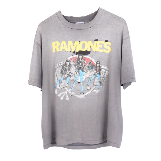 VINTAGE FADED RAMONES LIVE 1988 TEE