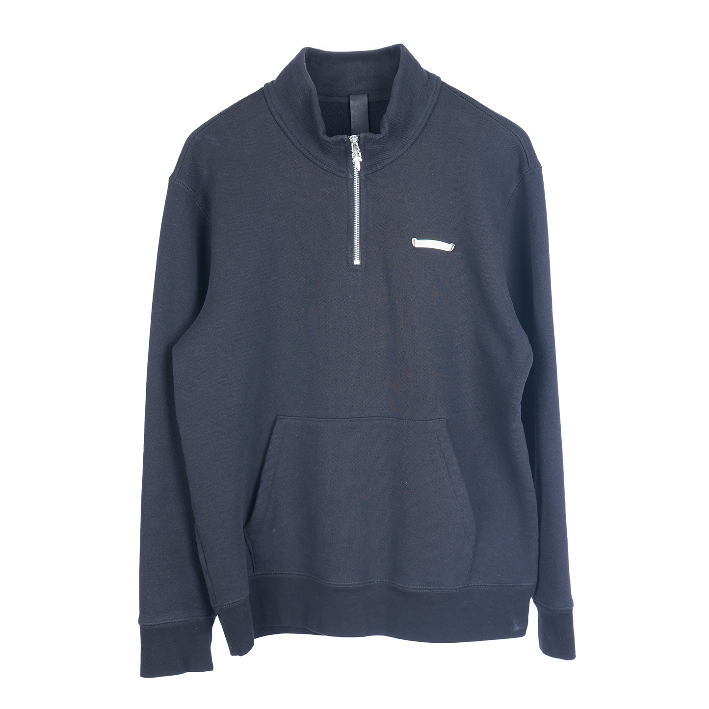 CHROME HEARTS KING TACO BLACK EMBROIDERED HALF ZIP