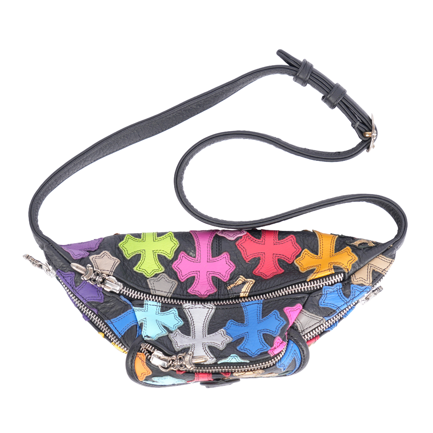 CHROME HEARTS MULTI COLOR PATCH LEATHER SNAT PACK