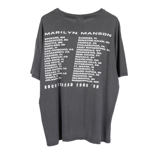 VINTAGE MARILYN MANSON ROCK IS DEAD TOUR '99 TEE