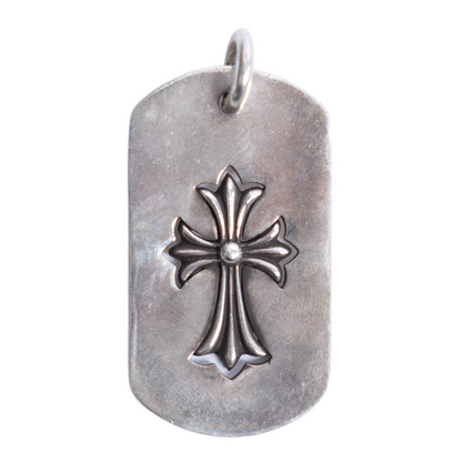 CHROME HEARTS CROSS DOGTAG