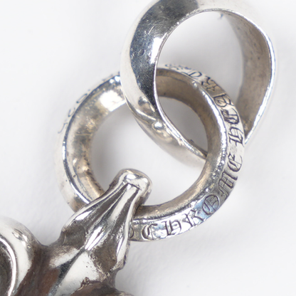 CHROME HEARTS SILVER FLEUR DE LIS PENDANT