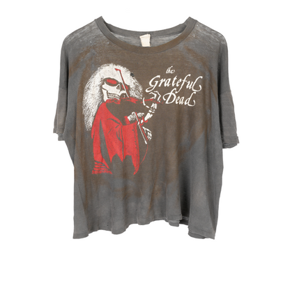 VINTAGE 70'S GRATEFUL DEAD CROPPED TEE