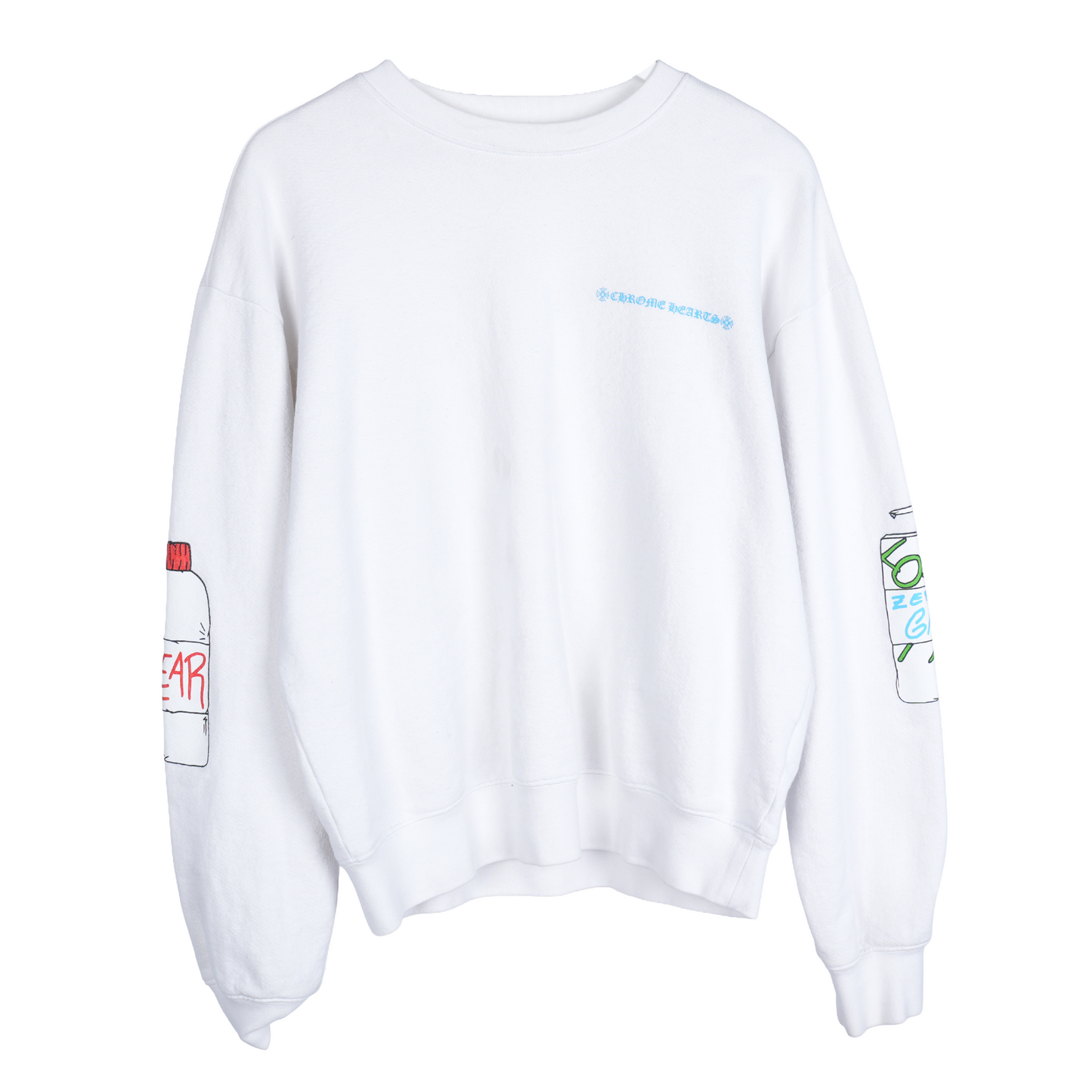 Matty Boy RetroCycle White Crewneck