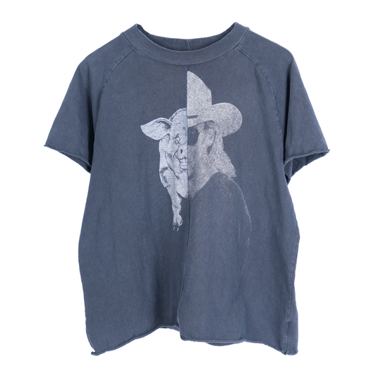 ERD JUNK PIG ASSEMBLAGE RAGLAN SHIRT