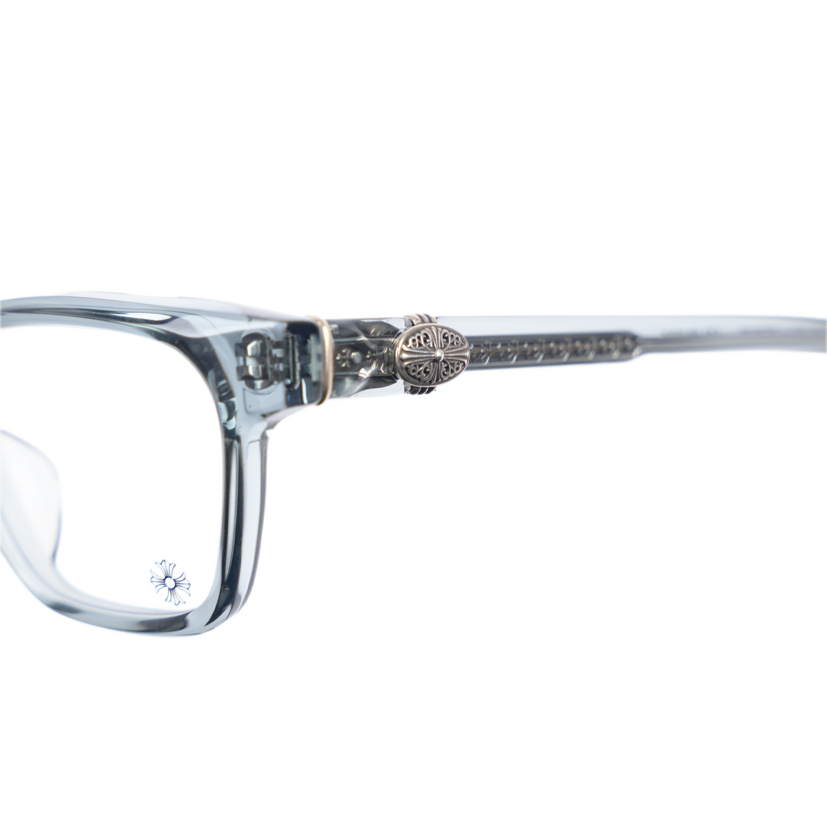 CHROME HEARTS CLEAR BLUE CELIBUSSY GLASSES