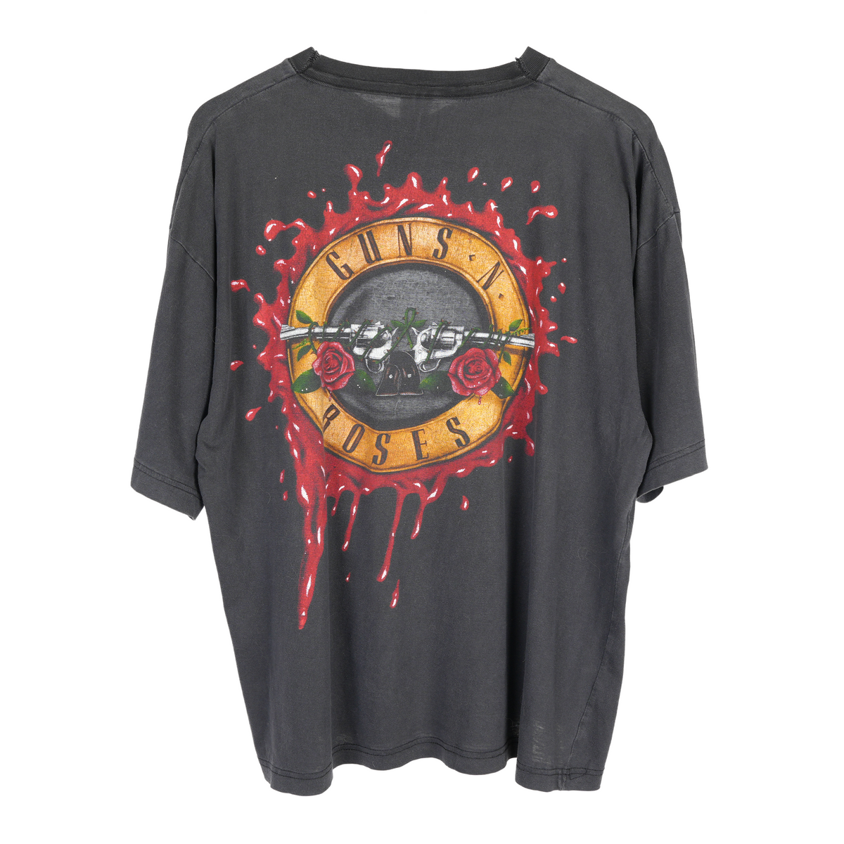 VINTAGE 90'S GUNS N'ROSES FADED SKULL TEE