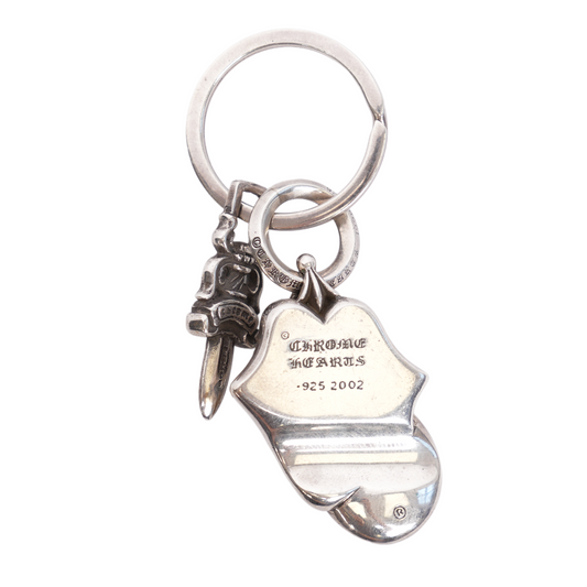 CHROME HEARTS ROLLING STONES DAGGER KEY CHAIN