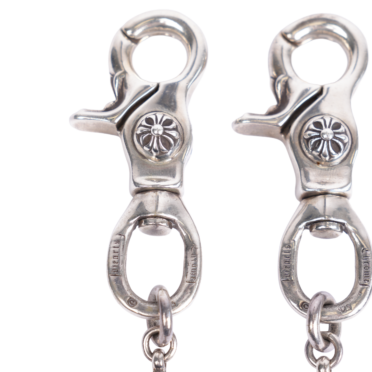 CHROME HEARTS MULTI-ELEMENT LOBSTER CLASP WALLET CHAIN