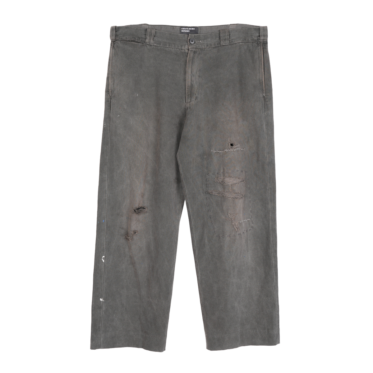 ENFANTS RICHES DÉPRIMÉS ERD SOSO'S REPAIRED FADED TROUSERS