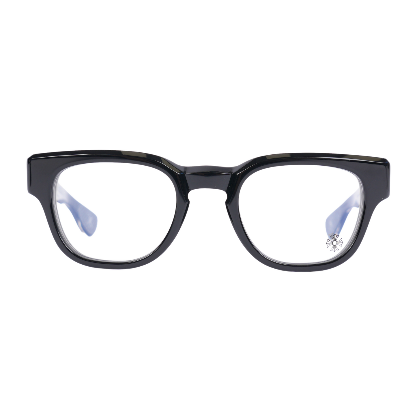 CHROME HEARTS BLACK CUNTVOLUTED GLASSES