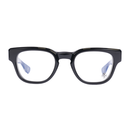 CHROME HEARTS BLACK CUNTVOLUTED GLASSES