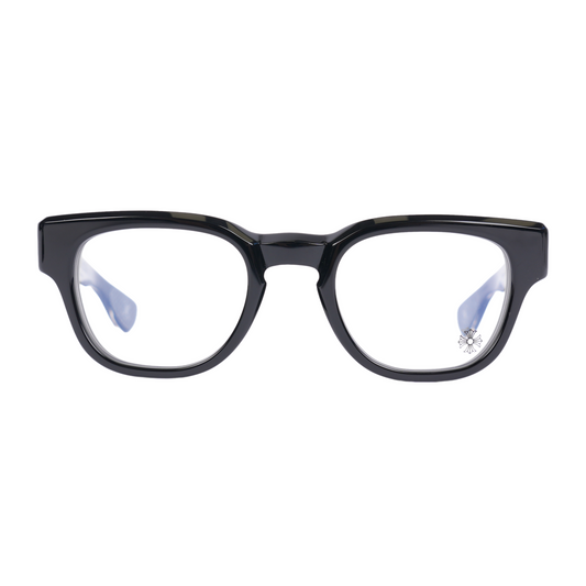 CHROME HEARTS BLACK CUNTVOLUTED GLASSES