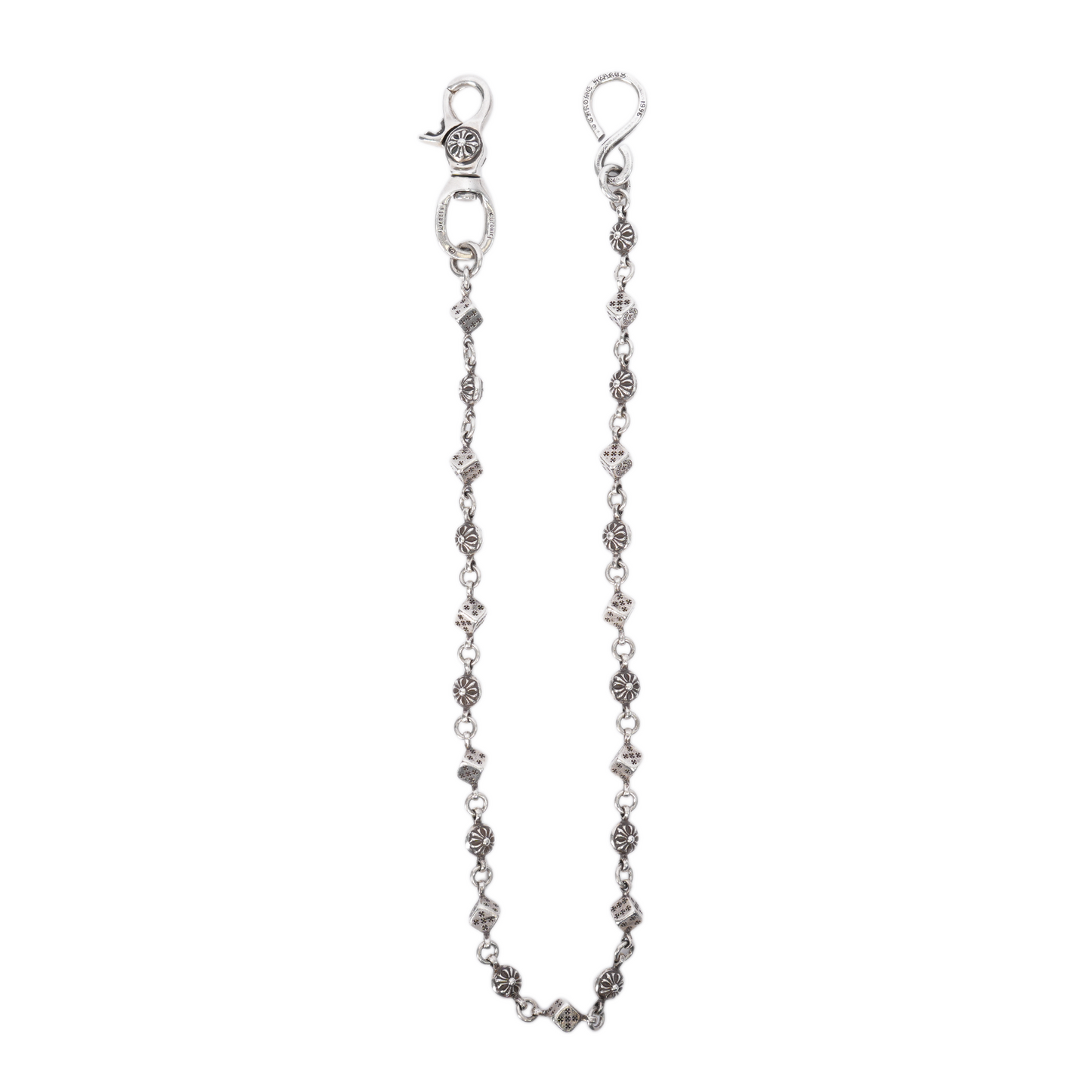 CHROME HEARTS DICE CROSS BALL WALLET CHAIN S-HOOK