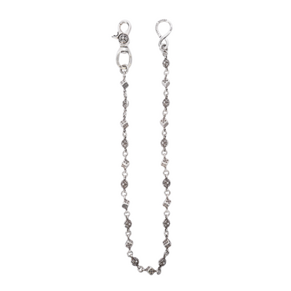 CHROME HEARTS DICE CROSS BALL WALLET CHAIN S-HOOK