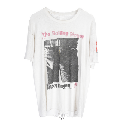 VINTAGE ROLLING STONES PAPER THIN 1989 STICKY FINGER TEE