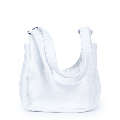 CHROME HEARTS WHITE NIP & TUCK STAR EMBELLISHED PURSE