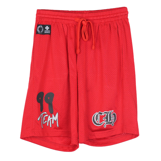 RED MESH 'FORM' CH TEAM STADIUM SHORTS MATTY BOY