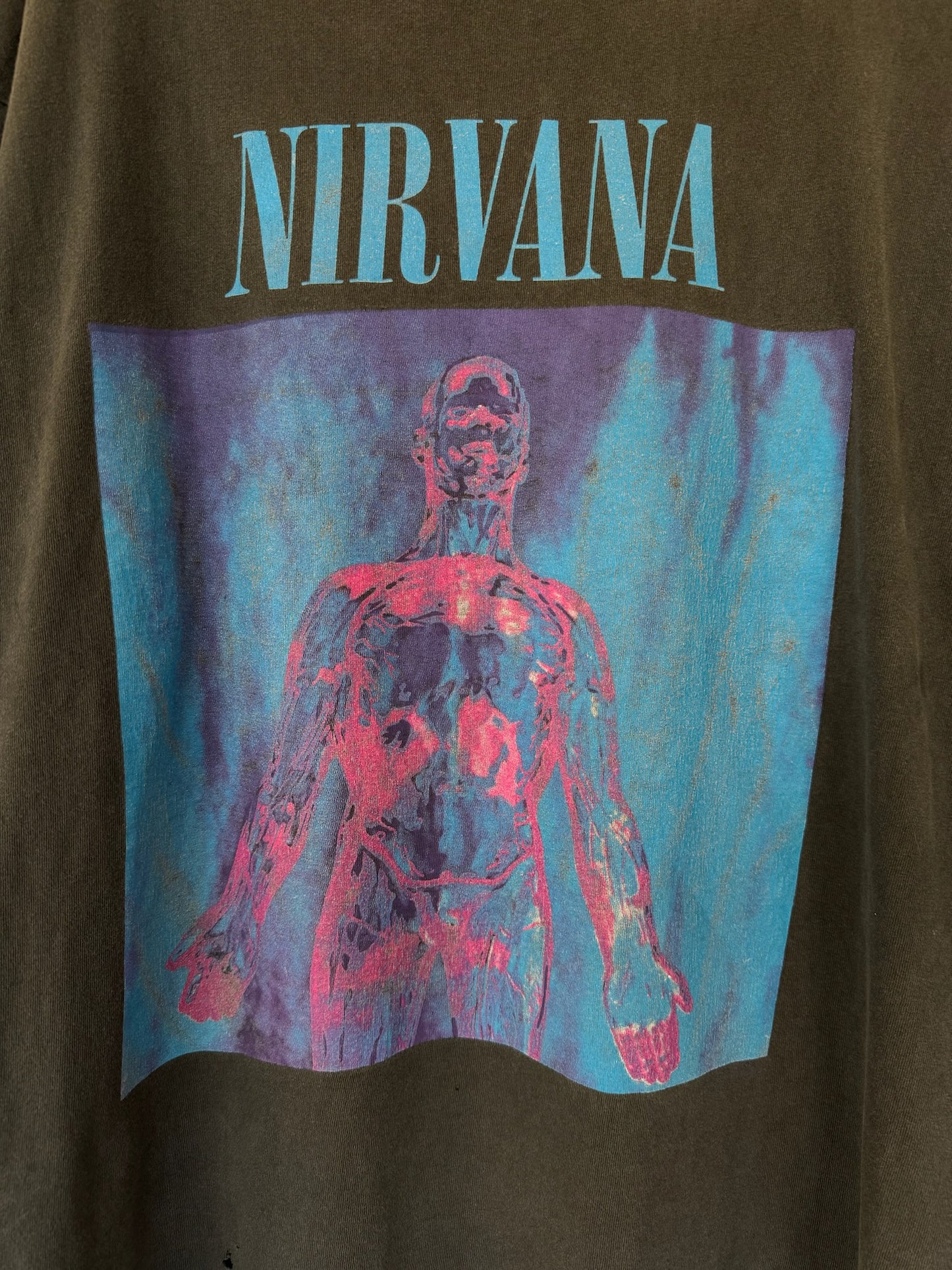 VINTAGE AUTHENTIC NIRVANA SLIVER TOUR TEE 1992