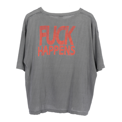 VINTAGE SOUNDGARDEN 1989 ULTRAMEGA OK 'FUCK HAPPENS' TEE