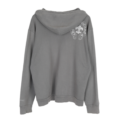 CHROME HEARTS VINTAGE FADED VINE DAGGER PRINT ZIP UP