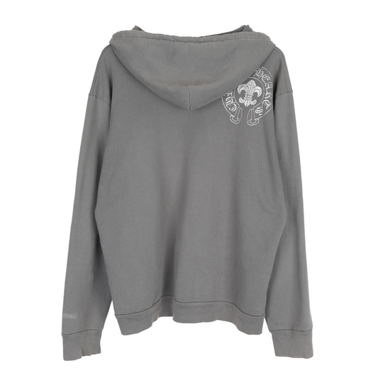 CHROME HEARTS VINTAGE FADED VINE DAGGER PRINT ZIP UP