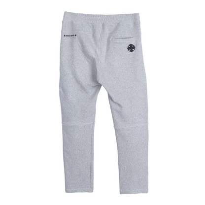 CHROME HEARTS GREY JOGGER PLUS CROSS PATCH SWEATPANTS