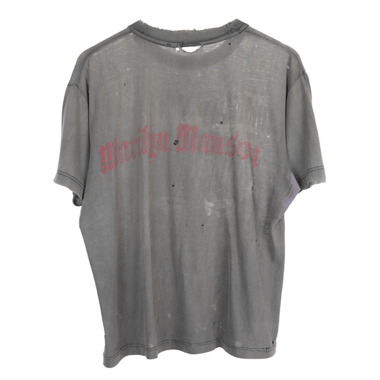 VINTAGE DISTRESSED MARILYN MANSON BIG FACE TEE