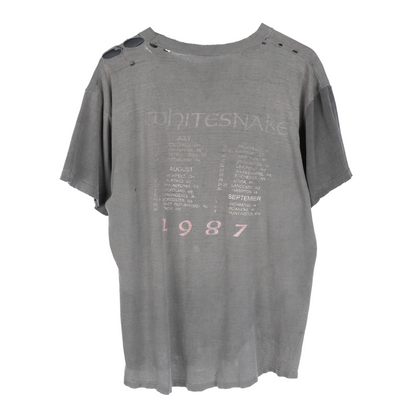 VINTAGE WHITESNAKE DAVID COVERDALE TOUR TEE 1987