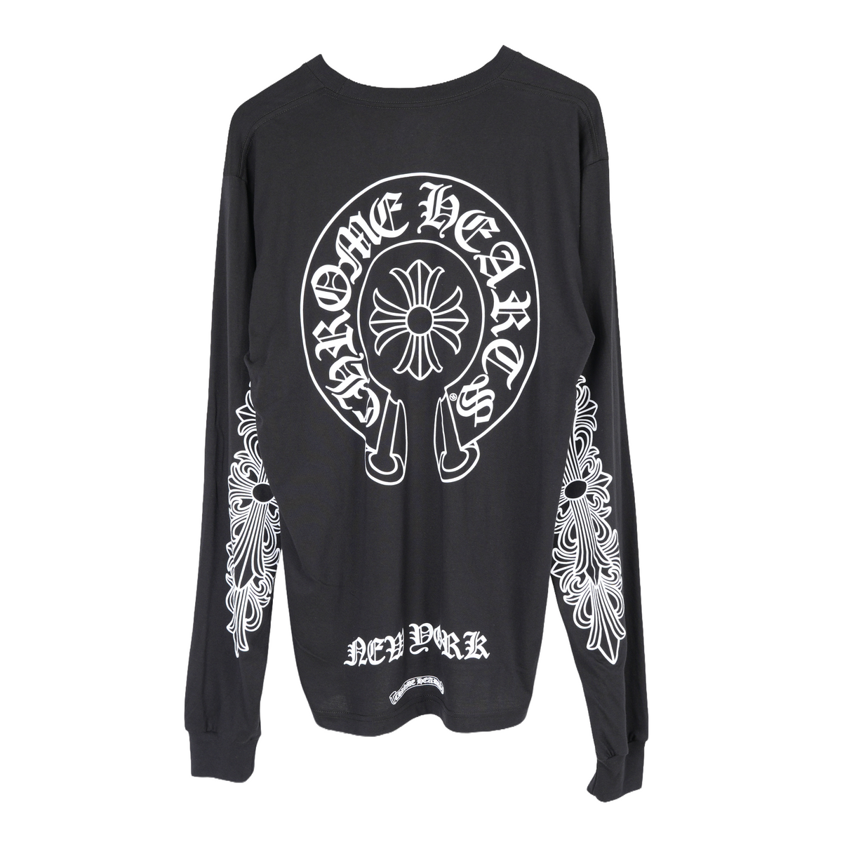 CHROME HEARTS NEW YORK EXCLUSIVE HORSESHOE LOGO POCKET LONG SLEEVE