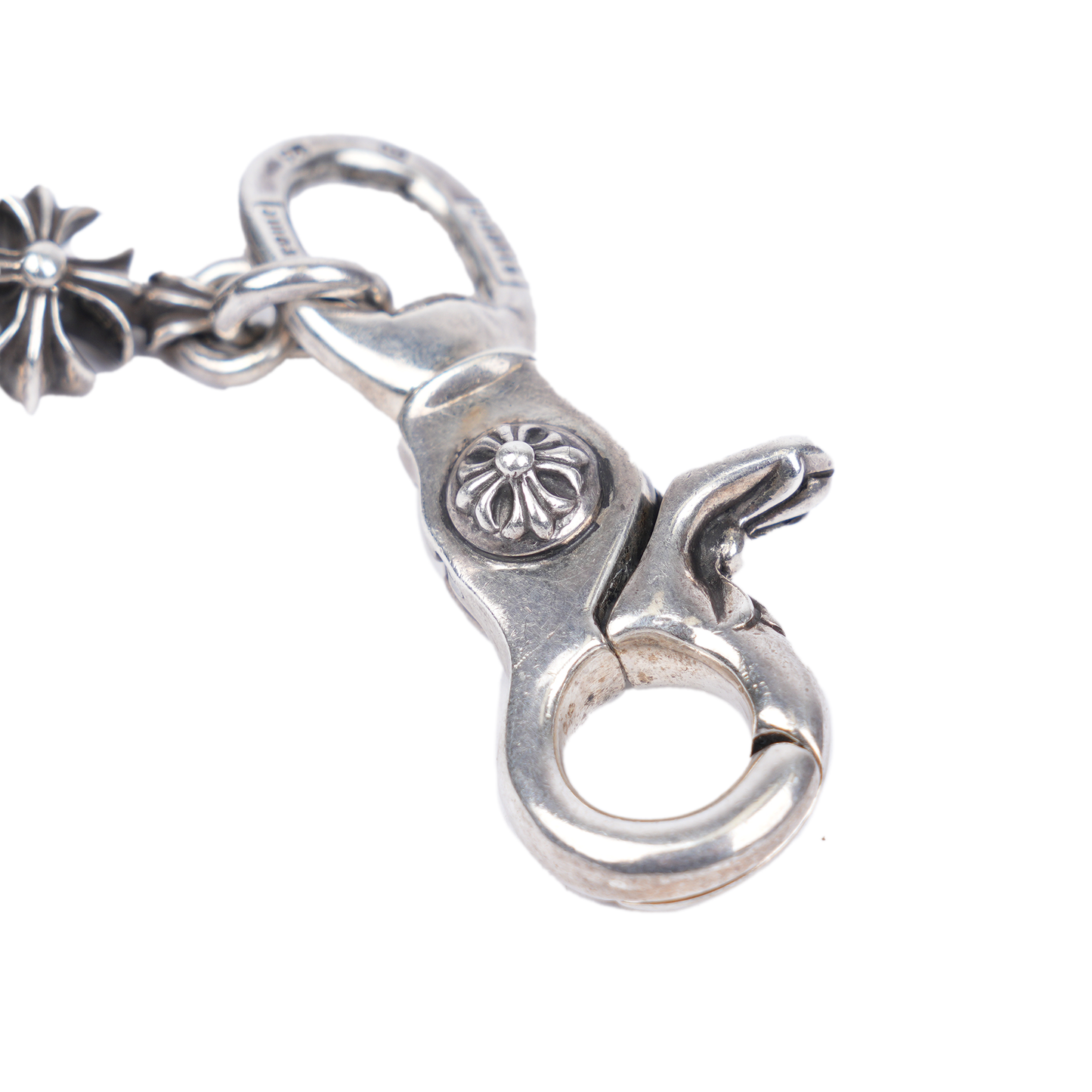 CHROME HEARTS PLUS CROSS WALLET CHAIN 17 LINK