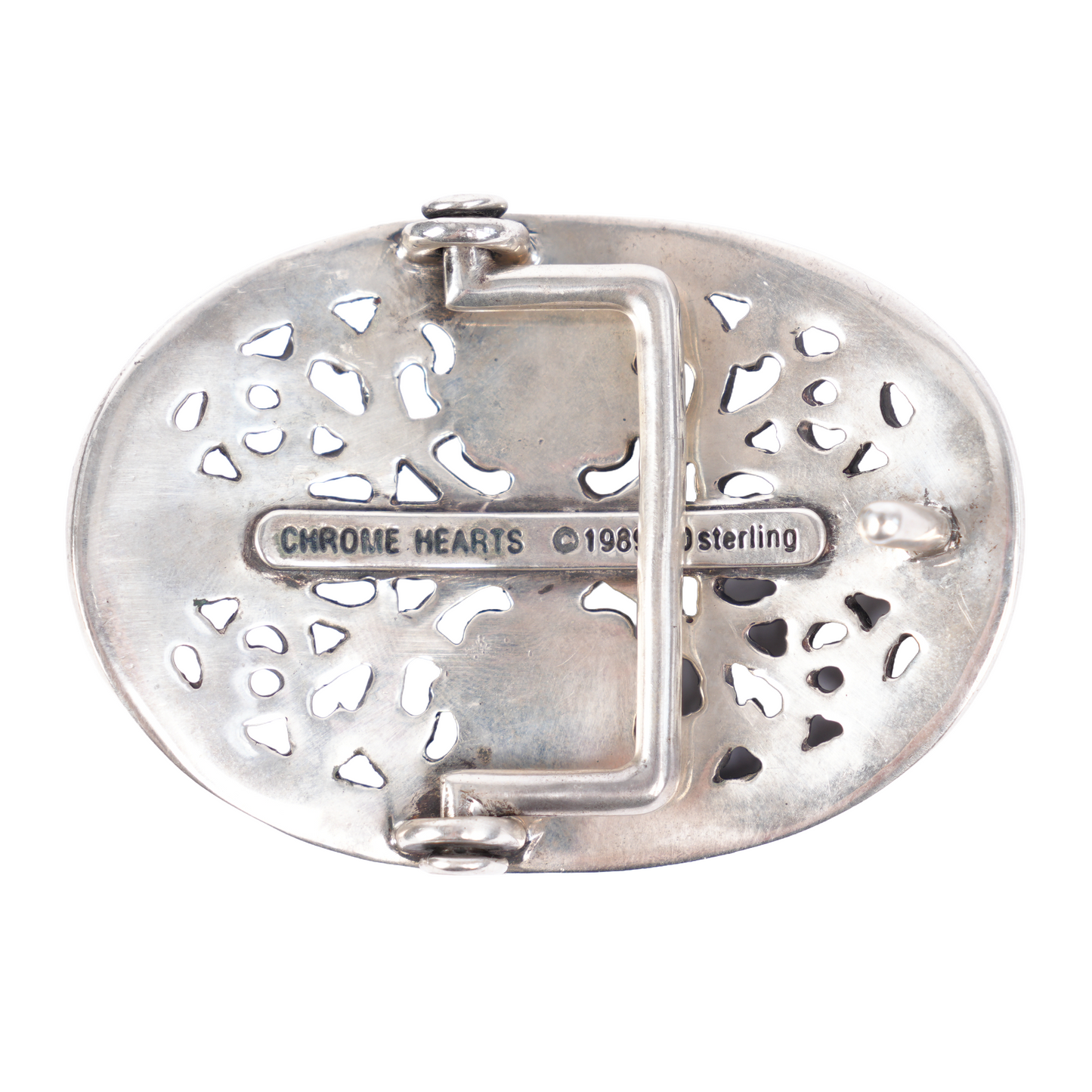 CHROME HEARTS CROSS OVAL BUCKLE BRAND NEW