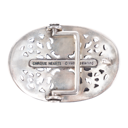 CHROME HEARTS CROSS OVAL BUCKLE BRAND NEW