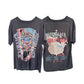 THRASHED FADED METALLICA X GUNS N ROSES VINTAGE TOUR TEE