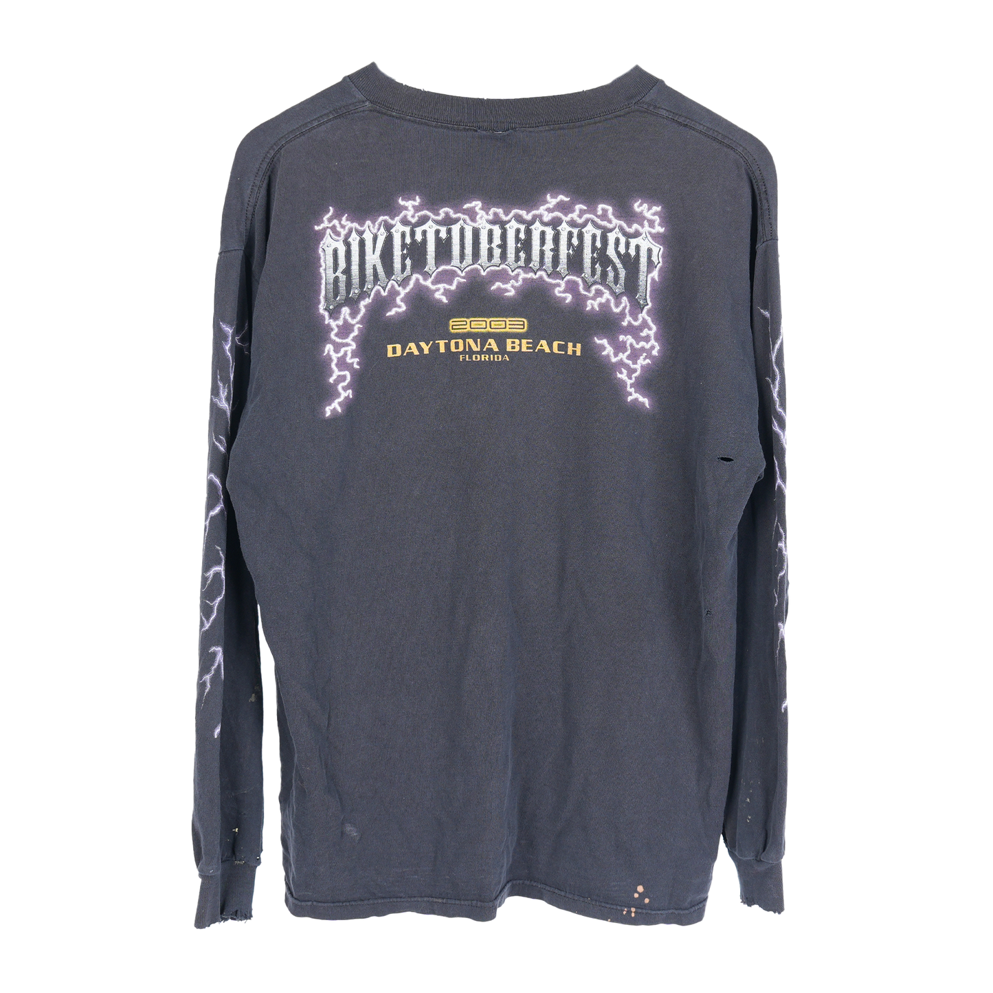 VINTAGE BIKETOBERFEST DAYTONA BEACH LONG SLEEVE TEE